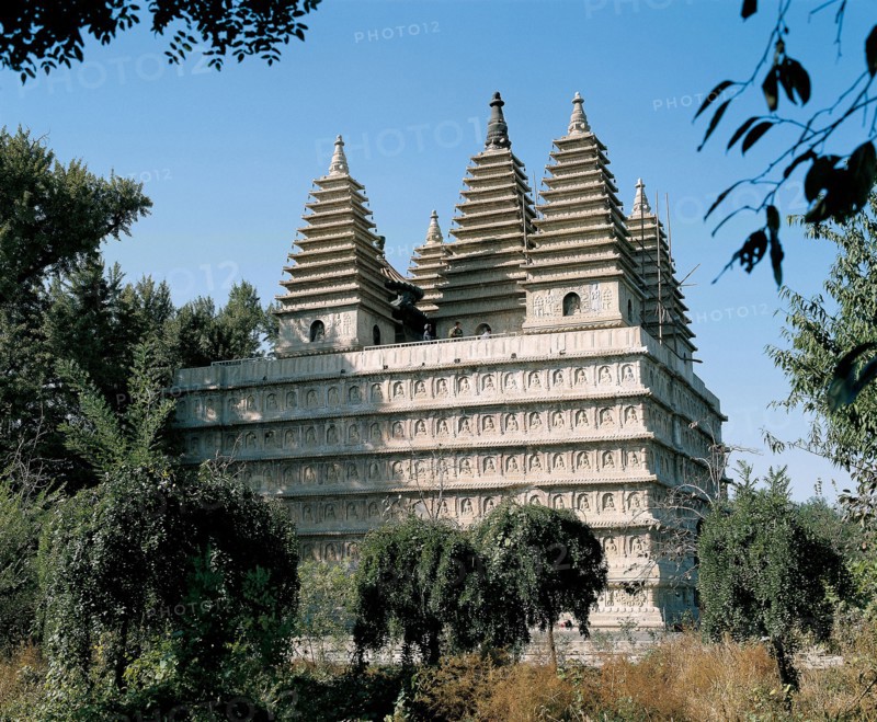 Temple des Cinq Pagodes, Pékin, Chine