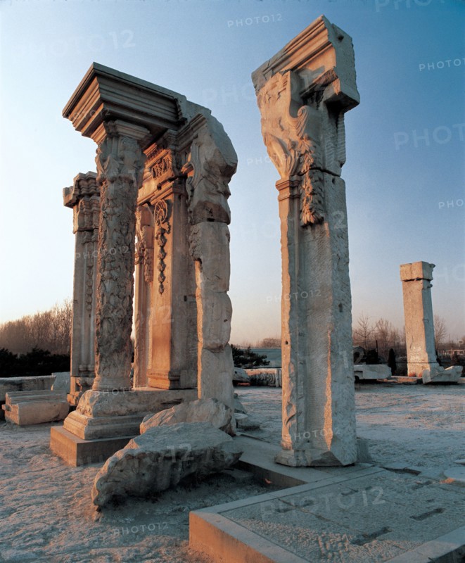 Ruins of Yuanmingyuan, Beijing, China