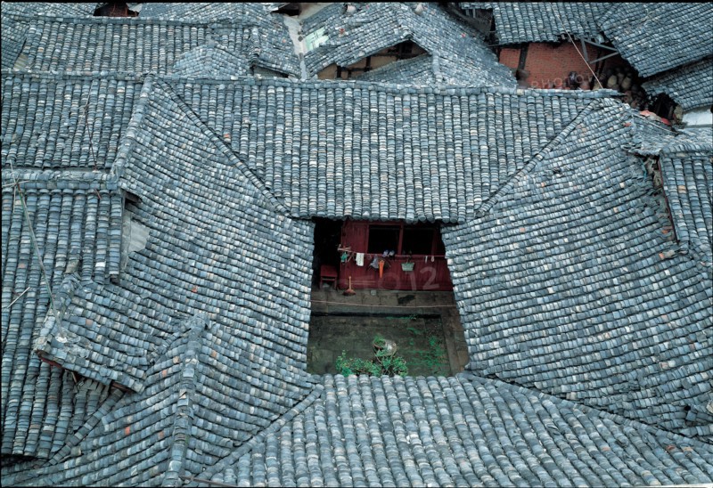 Langzhong, province du Sichuan, Chine