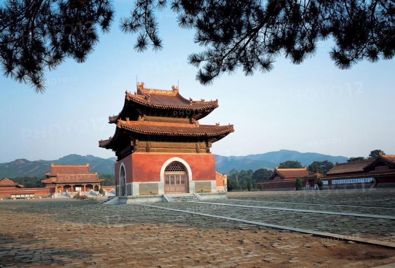 Tombes Qingdong, Tombe Tai, province du Hebei, Chine