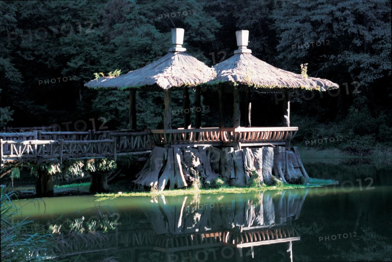 Mont Ali, Pavillon Jing, Taiwan, Chine