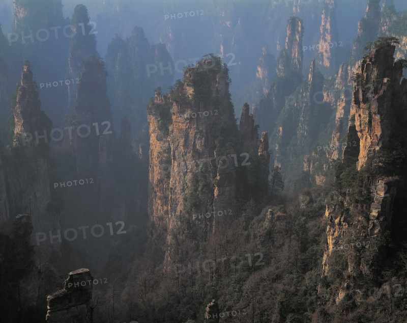 Le Mont Tianzi, Chine