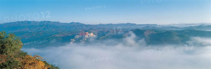 Paysage brumeux, Chine