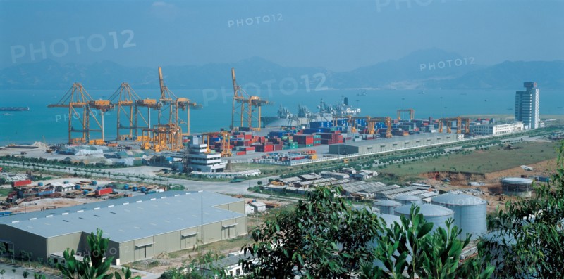 Port de marchandises, Chine