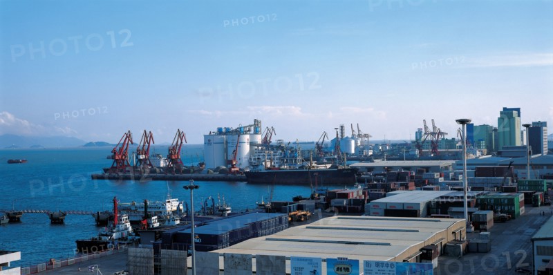 Port de marchandises, Chine