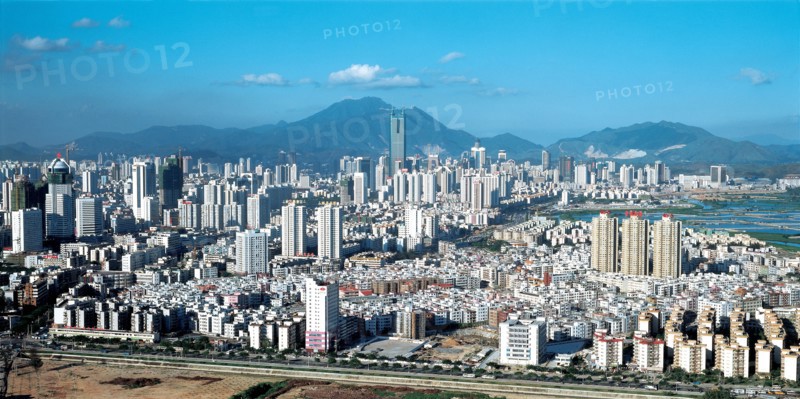 Paysage urbain, Shenzen, Chine
