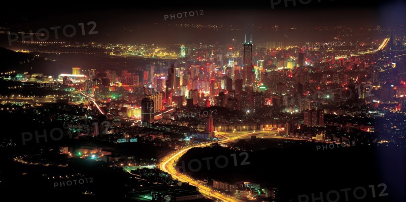 Paysage urbain, Shenzen, Chine