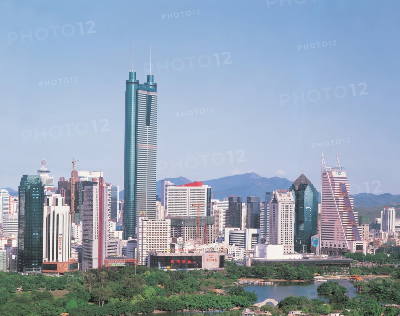 Urban landscape, Shenzen, China