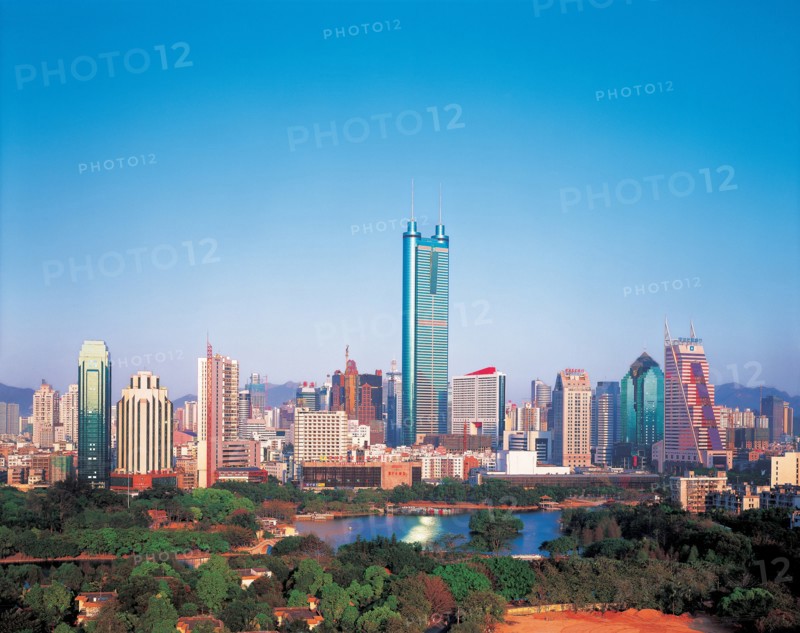 Urban landscape, Shenzen, China