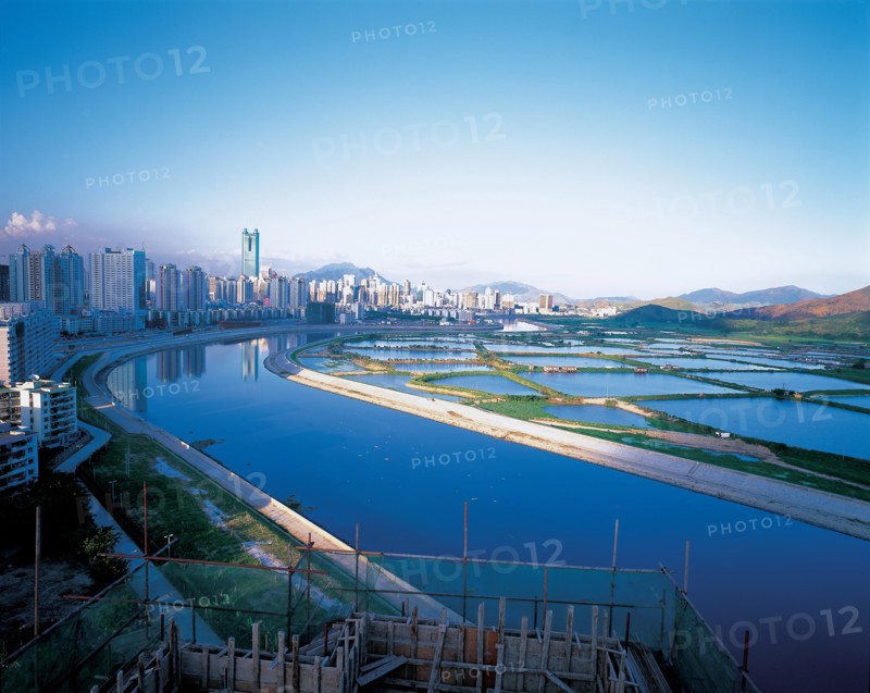 Paysage urbain, Shenzen, Chine
