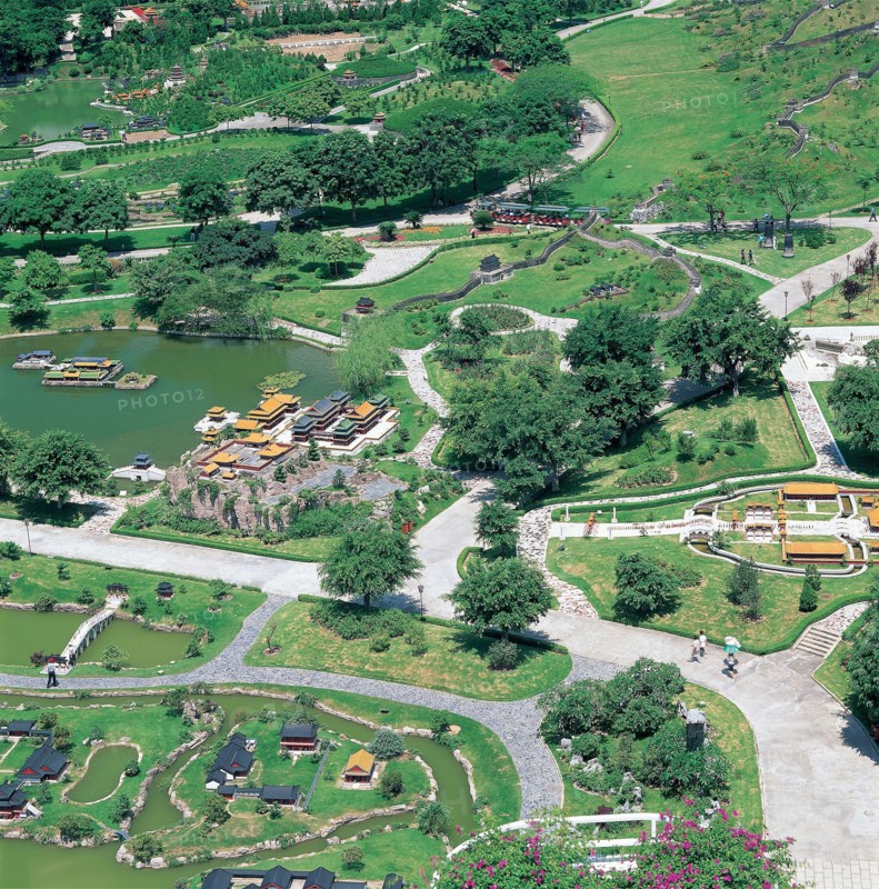 Aerial view, China