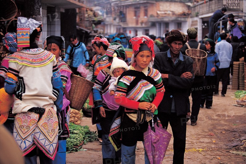Chinese Villagers, China