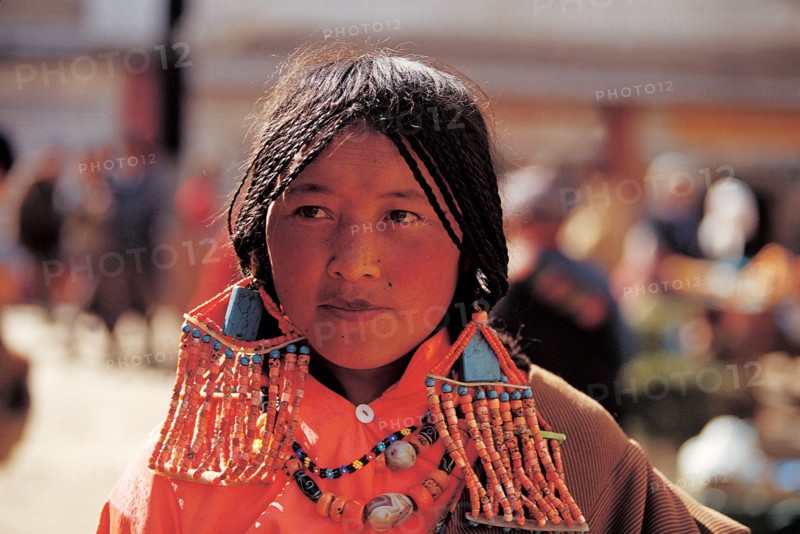 Portrait of a teenager, China