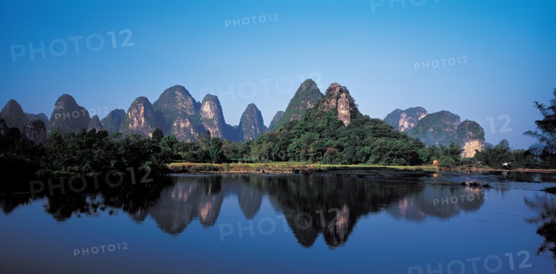 Collines de Lijiang, à Guilin,dans la province du Guangxi, Chine