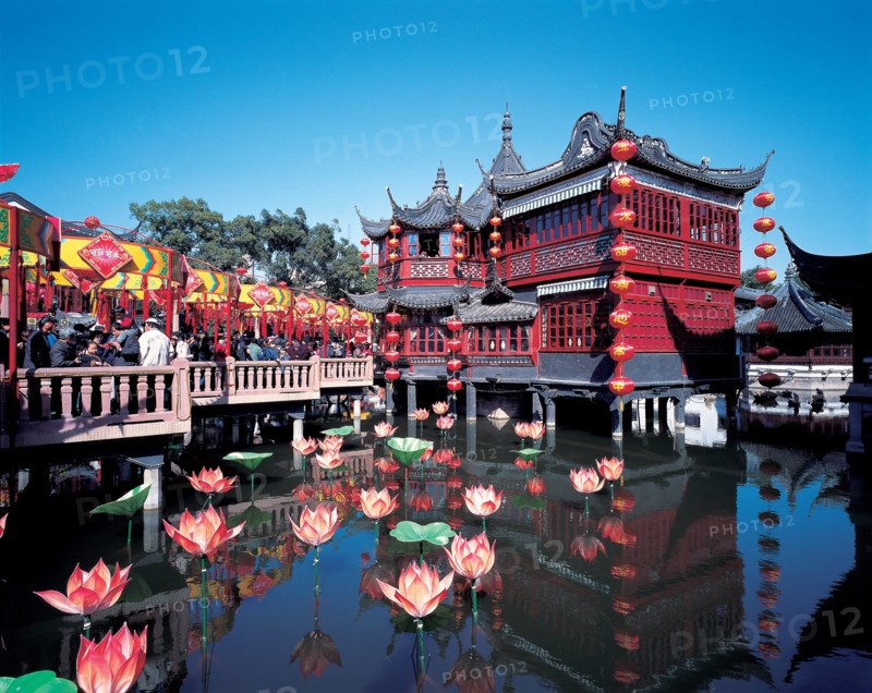 La Temple de la Ville de Dieu, Shanghaï, Chine