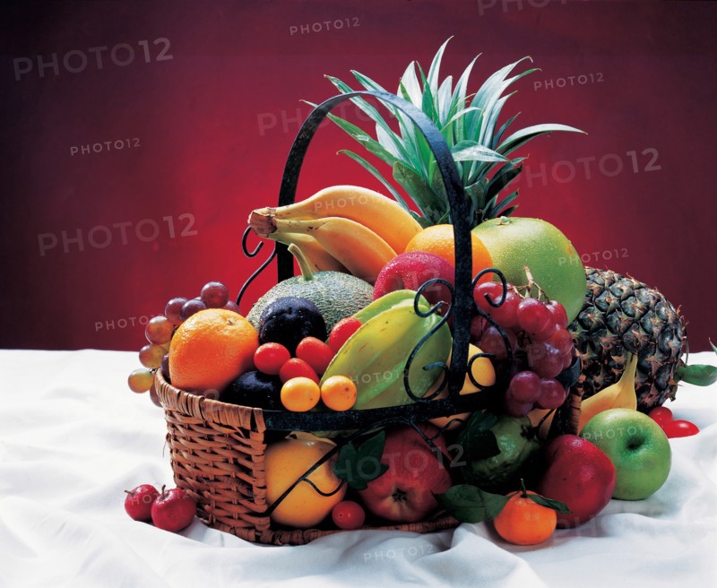 Corbeille de fruits, Chine