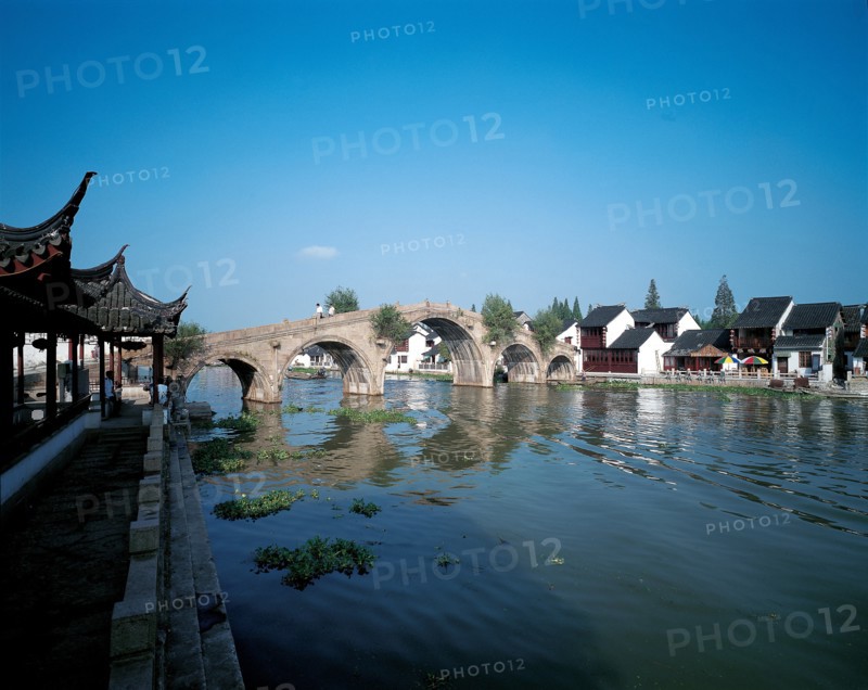 Pont à Shanghaï, Chine