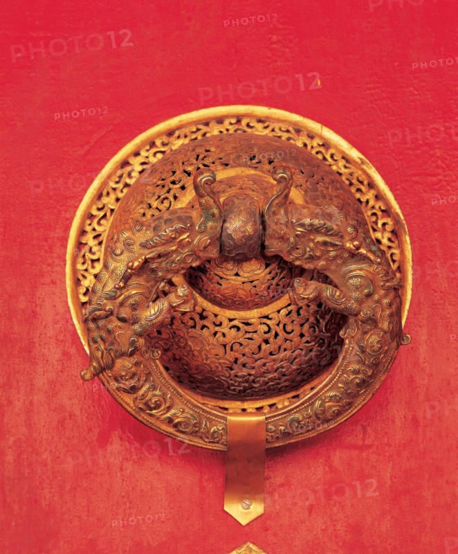 Coppery ornament, China