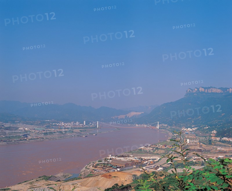 Le fleuve Changjiang, Chine