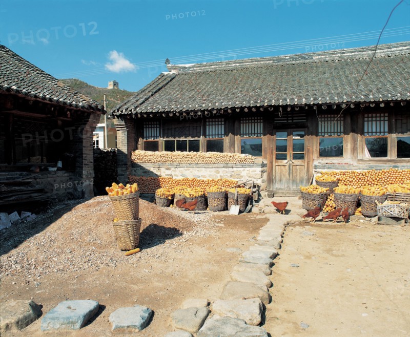 Courtyard, Funing, Hebei, China