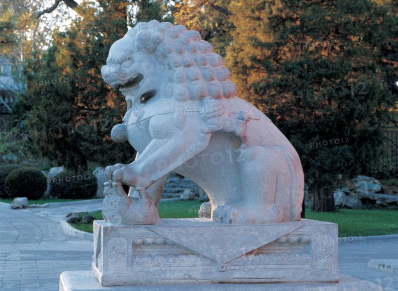 Stone Lion, China