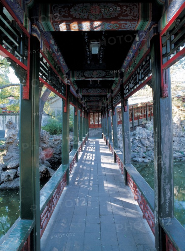 BeiHai Park, Long Corridor, Beijing, China