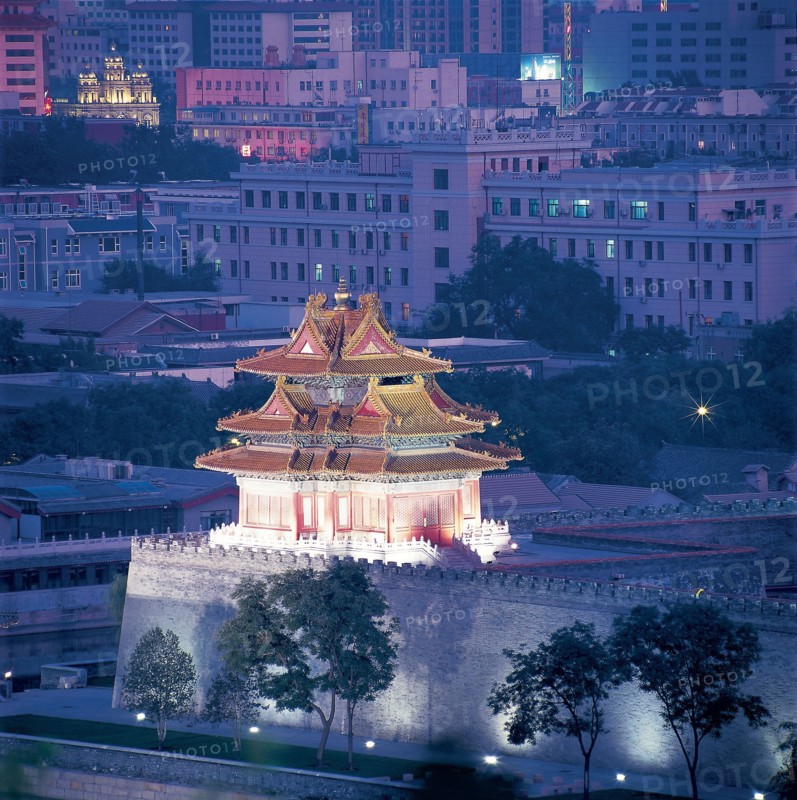 Beijing, Watch Tower, Forbidden City, China