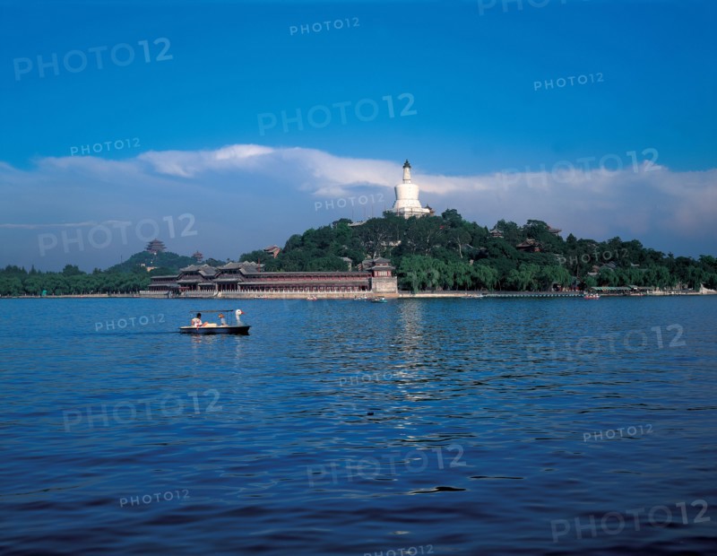 Parc Beihai à Pékin, Chine