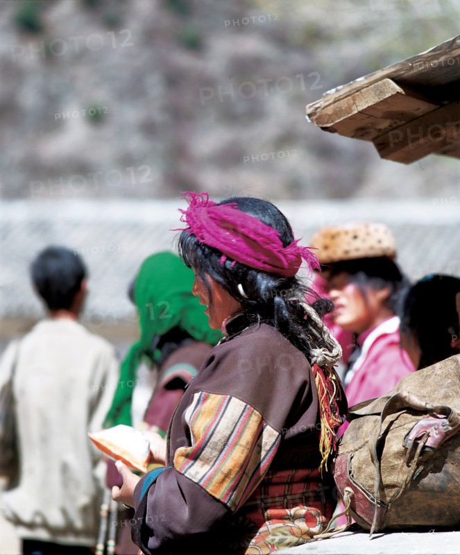 People, Tibet, China