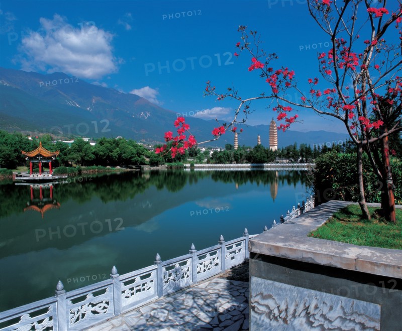 Les Trois Pagodes du Temple Chongsheng, Chine