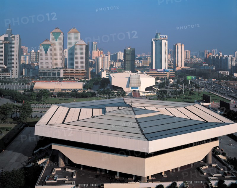 Le Centre sportif Tianhe, Chine