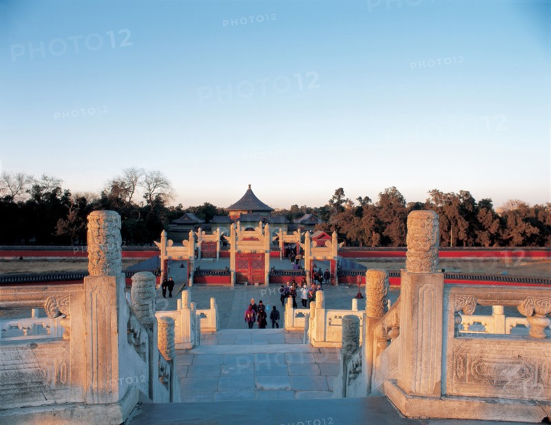 Autel circulaire du Temple de l'auguste ciel à Pékin, Chine