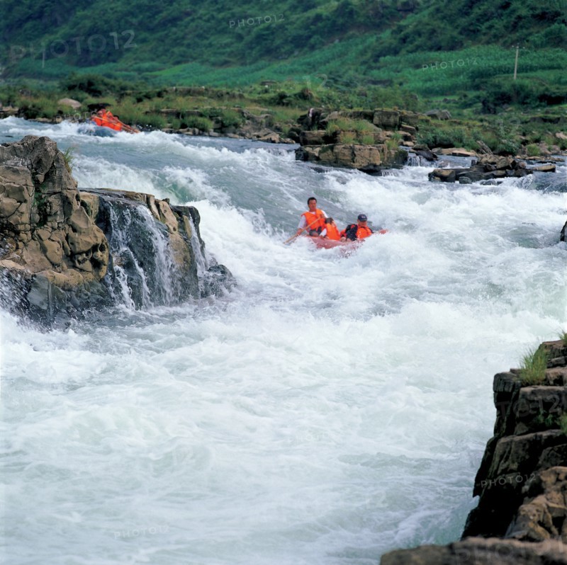 Rafting, China