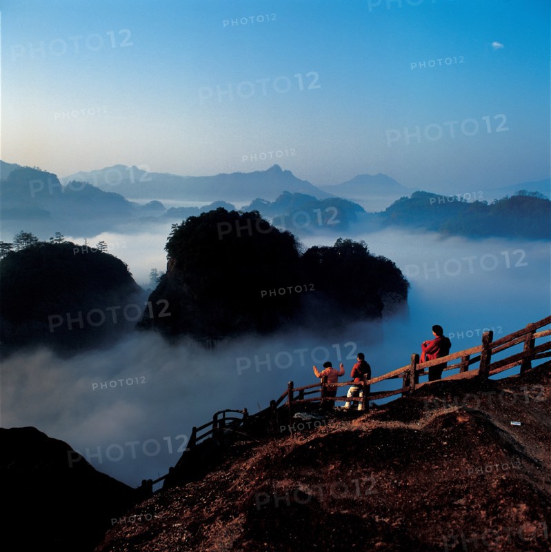 Les Monts Wuyi, Chine