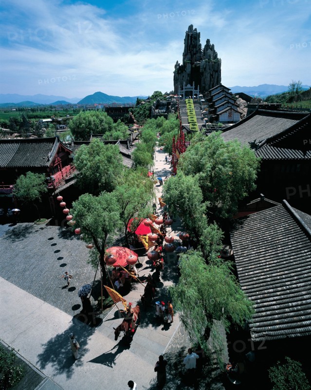 Ville d'Hangzhou, province du Zhejiang, Chine