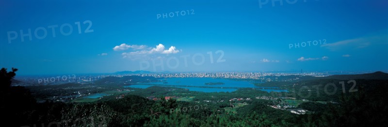 Vue aérienne, Chine