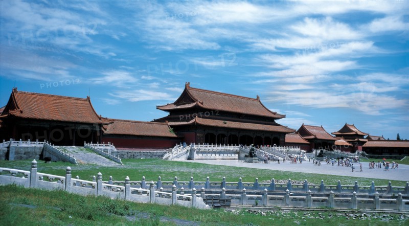 La Porte de l'Harmonie Suprême à Pekin, Chine