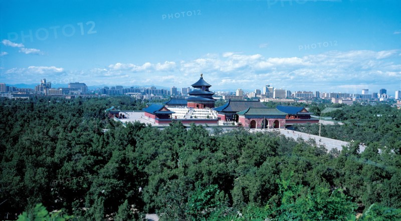 Le Temple de l'auguste ciel à Pékin, Chine