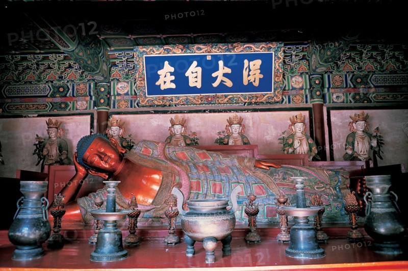 Bouddha couché, Chine
