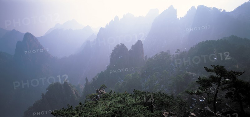 Mont Huang, Chine