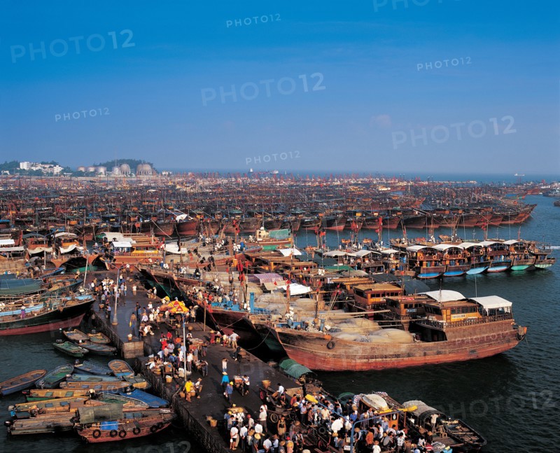 YangJiang ZhaPo Fishing Harbor, China