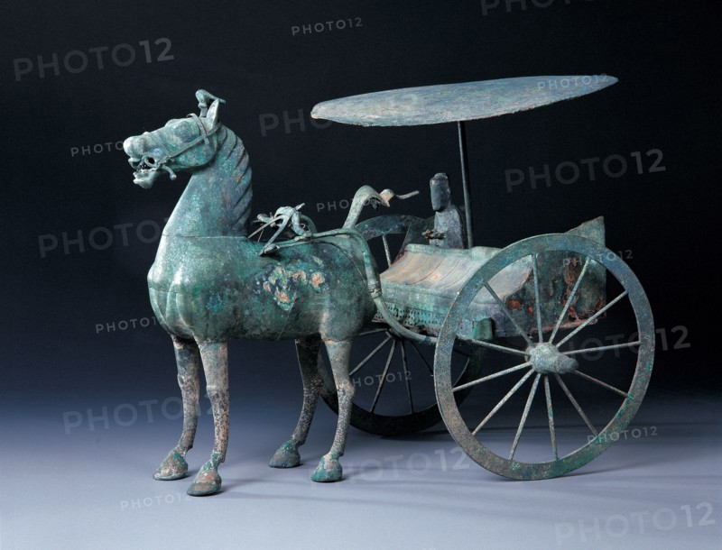 Bronze chariot