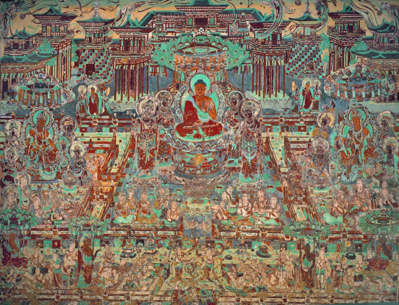 Fresque des grottes Mogao, Chine