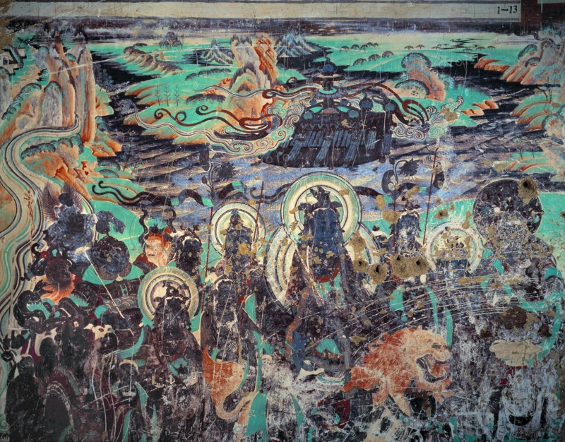 Mural, China