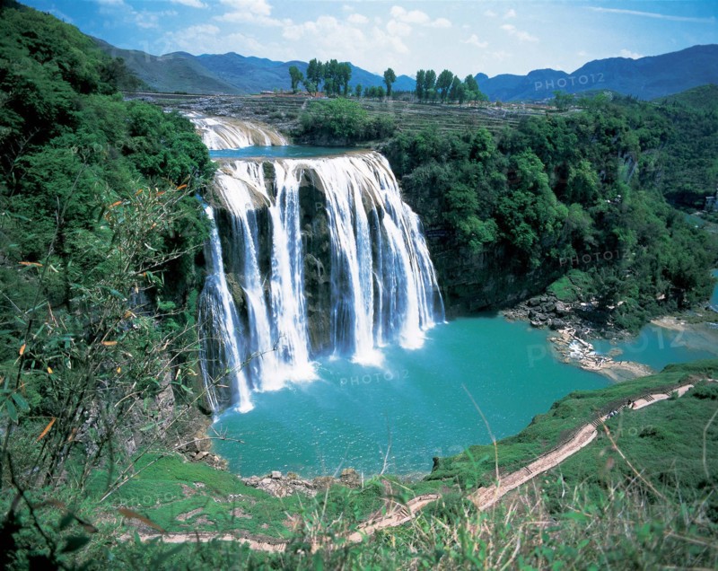Huangguoshu Fall in Guizhou, China