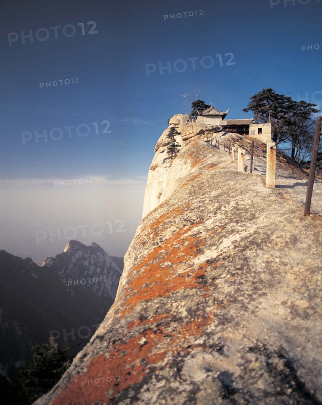 The West Peak of Mount Huashan, Xi'an, Shaanxi Province, China