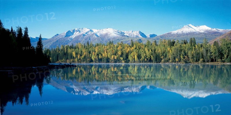 Kanasi Lake in Xinjiang, China