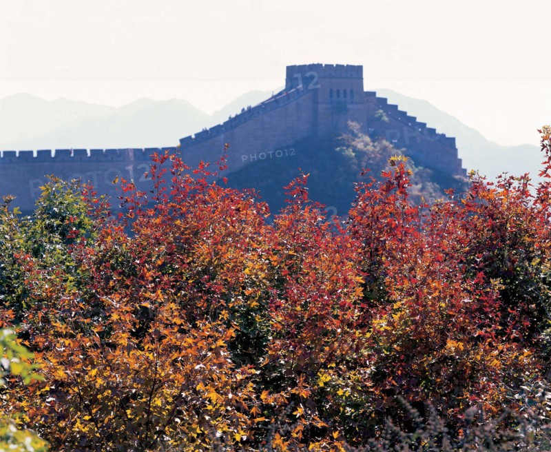 The Badaling section of the Great Wall in Beijing,China