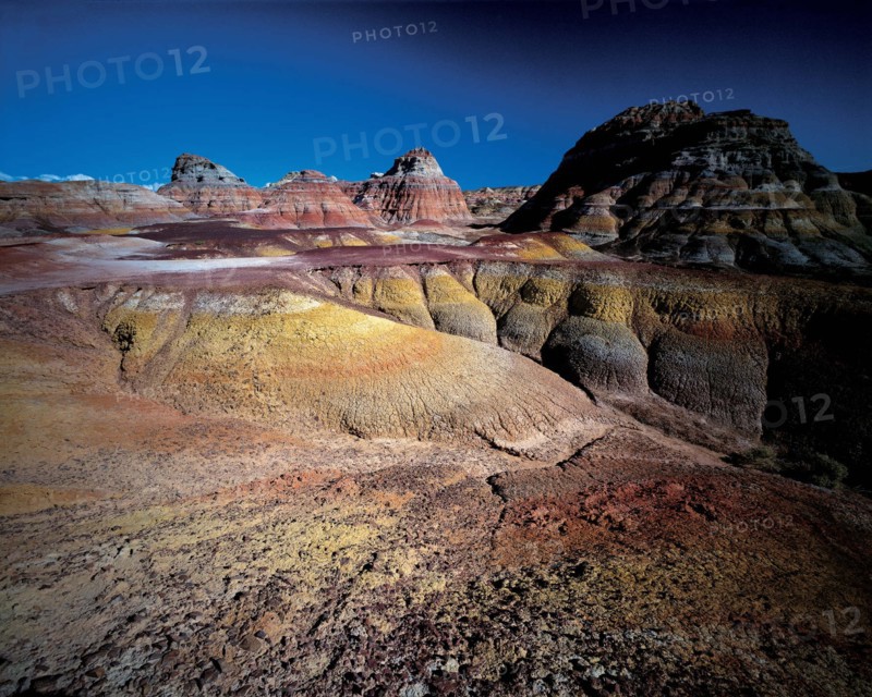 Colorful city in Xinjiang,China