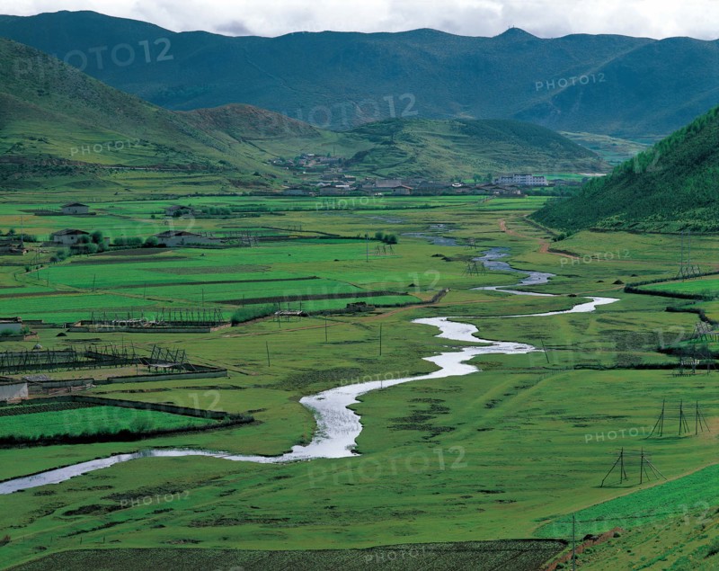 Naizi River in zhongdian,Yunnan,China